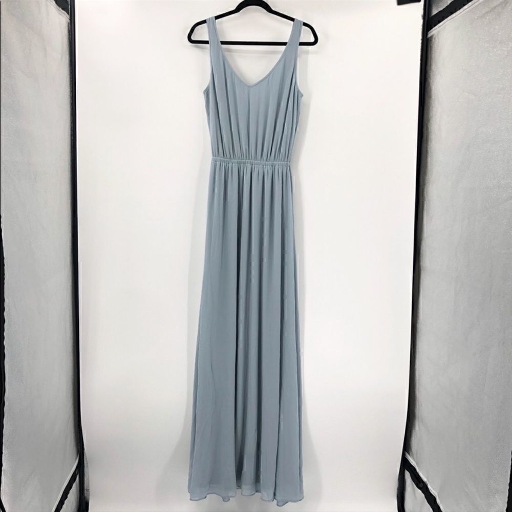NEW Show Me Your Mumu Kendall Maxi
Bridesmaid Chiffon Dress Steel Blue - Picture 11 of 15